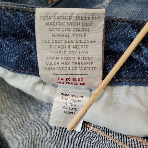 Torrid High Rise Slim Straight Leg Jeans Distressed Medium Wash Blue Women's 20R - Picture 12 of 12